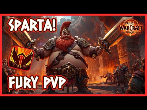 ⚔ This is SPARTA! 11.2 Fury Warrior PvP | Season 3 War Within Battleground WoW ⚔