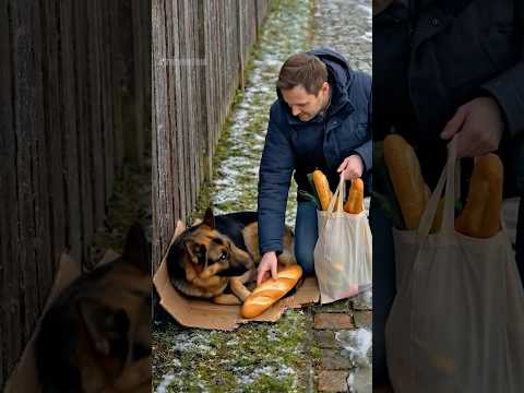 German Shepherd Saves the Day for the Young Man #germanshepherd