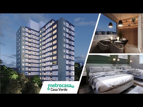 Metrocasa Casa Verde -  Tour Virtual - Apartamento Decorado