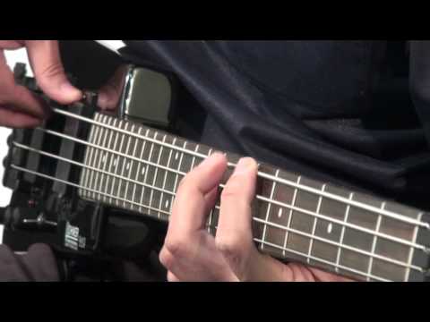 Hohner B2ADB Headless "Steinberger Copy" 4-String Bass Grey Nickel Stain image 10