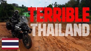 Thailand Motorcycle Adventure Gone WILD: Massive Mudslide Forces U‑Turn! - RTW S5 EP6