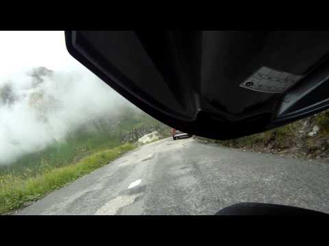 Col de L'Iseran to Bonneval sur Arc R1200GS Aug 2013