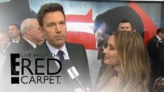 Ben Affleck Calls Jennifer Garner a "Superhero Mom" | Live from the Red Carpet | E! News