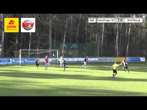 Heeslinger SC  - U L M Wolfsburg 1/3 Das Tor zum 1:0  (20.3.2016)