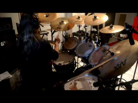 SÜHNOPFER - Ardraos on drums / recording session 2016