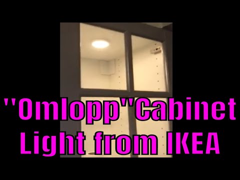 How I installed my Omlopp cabinet lights from Ikea