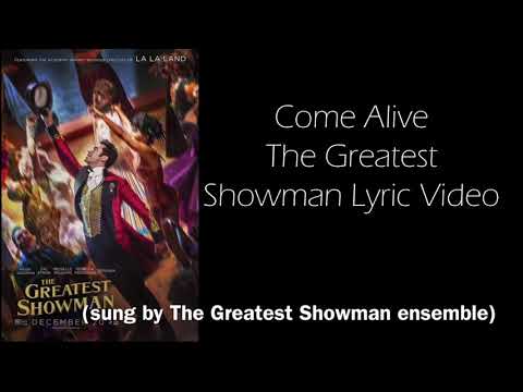 Come Alive - The Greatest Showman video