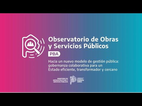 Agenda 2026 - Observatorio de Obras y Servicios Públicos