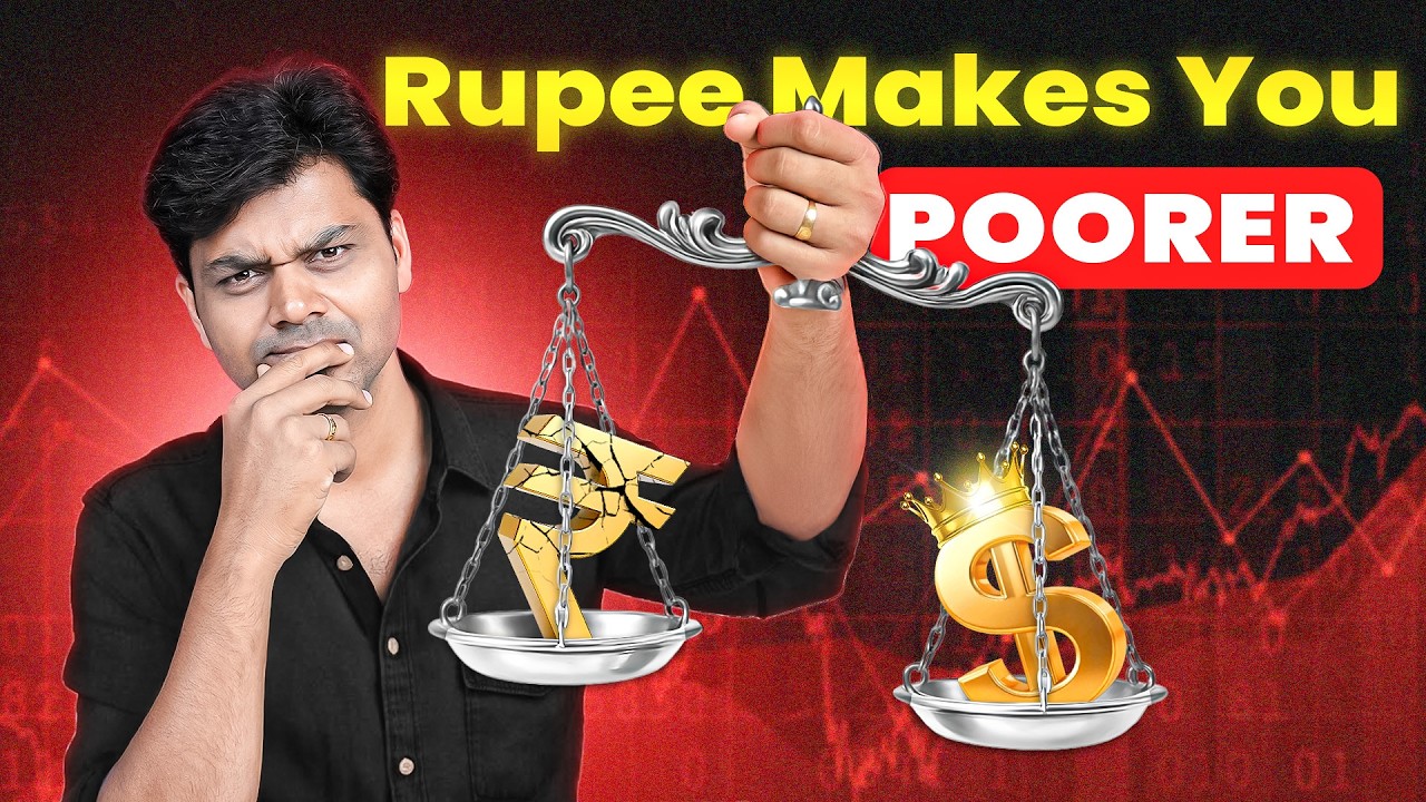 Indian Rupee (₹) CRASHING 💥 | What's Happening to Your Savings