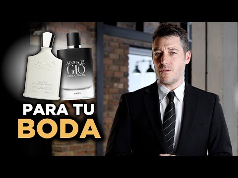 Los 5 mejores perfumes para casarte (hombres)