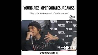 Young Adz impersonation of Jadakiss is so good! 🤣🤣🤣 #shorts