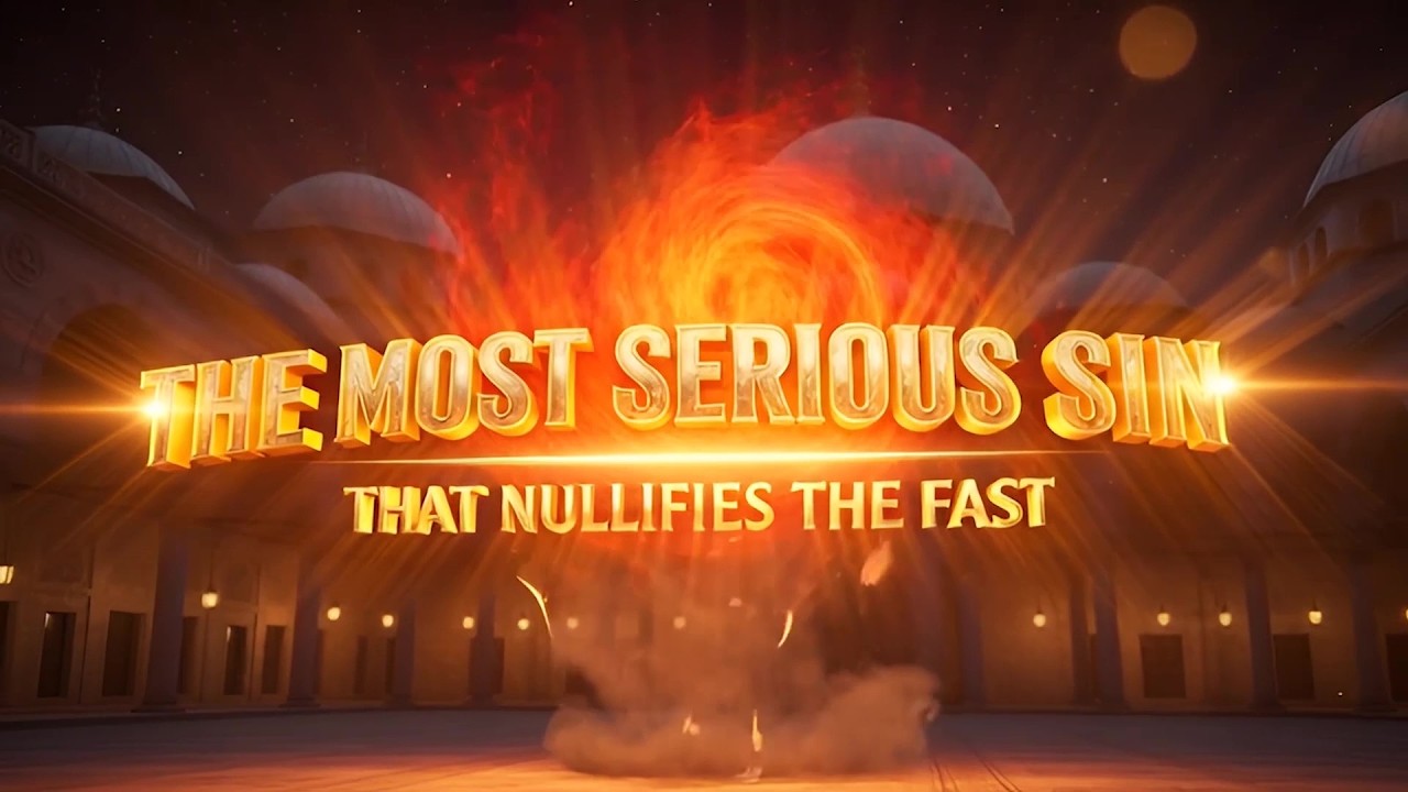 Dr Zakir Naik discusses the most serious sins that can nullify a fast during Ramadhaan