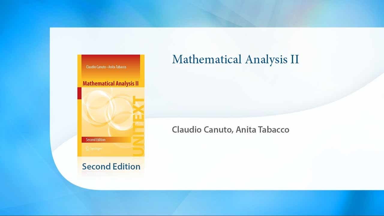 Mathematical Analysis II