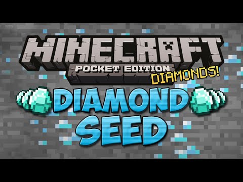 Glowific - DIAMOND SEED : Under Spawn - Minecraft Pocket Edition Seed (NEW!)