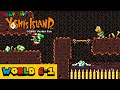 DARK WORLD New SMW2 Yoshi S Island 6 1 Koopa Graveyard