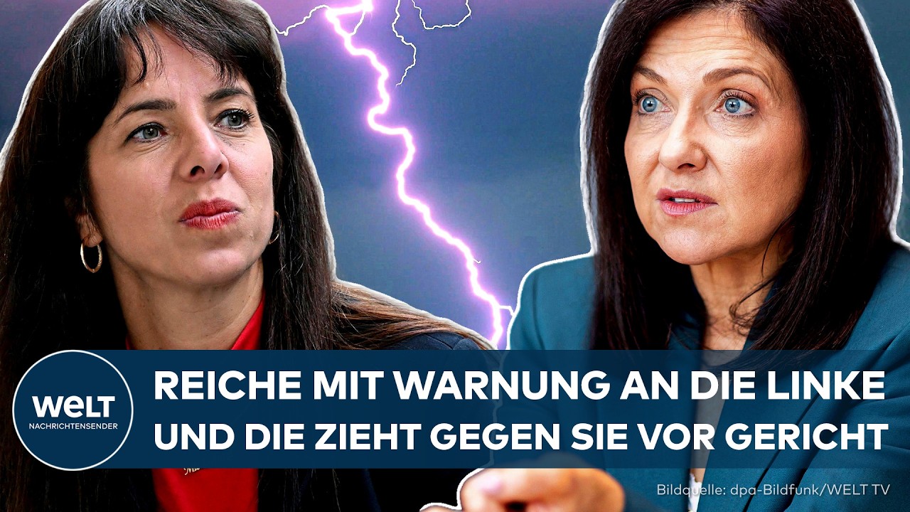 DEUTSCHLAND: CDU-Politikerin Reiche mit Warnung an Die Linke und die zieht gegen sie vor Gericht