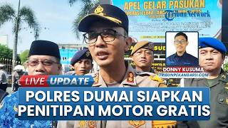 Polres Dumai Siapkan Tempat Penitipan Kendaraan Gratis Bagi Warga yang Hendak Mudik