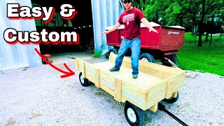How to Build a Custom Farm/ATV Wagon - DIY