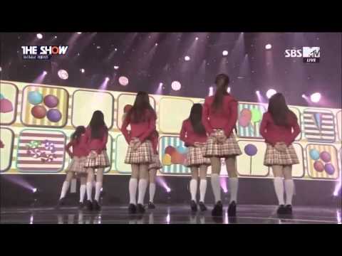 141118 Lovelyz(러블리즈) - Candy Jelly Love @ THE SHOW