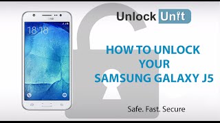 HOW TO UNLOCK Samsung Galaxy J5