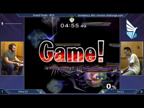 MMOM167 SSBM - Kalvar [L] (Marth) vs. Ses [L] (Fox) - Melee GF2