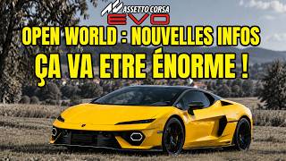 ASSETTO EVO : L'OPEN WORLD VA ETRE INCROYABLE ! (SORTIR DE VOITURES, STATION SERVICE ...)