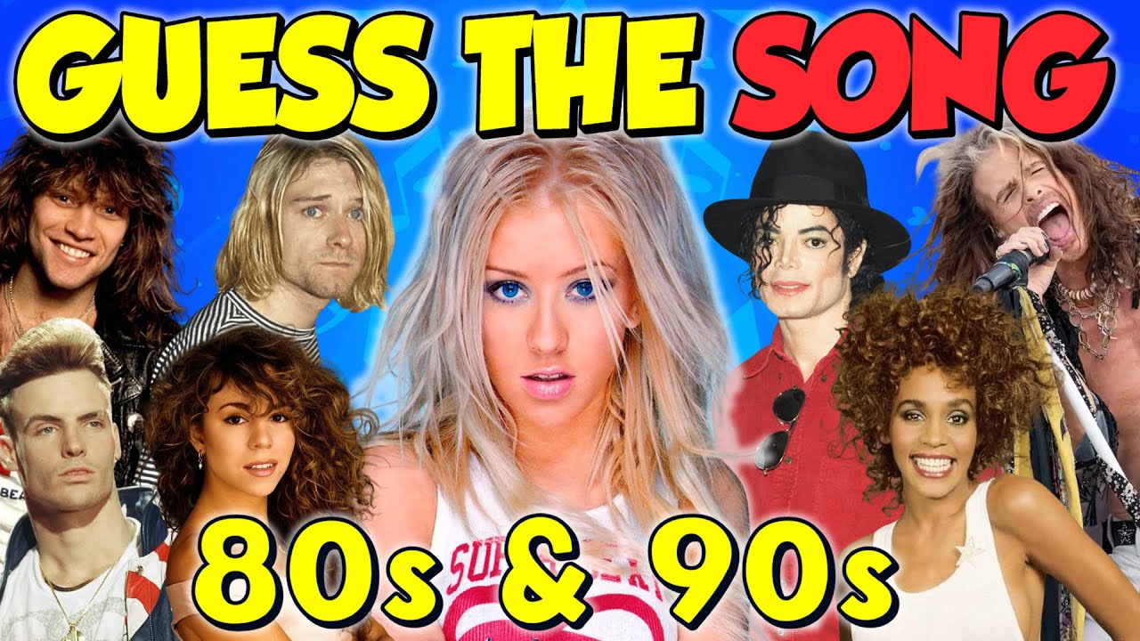 Guess The Song… 80s & 90s 🎶 | 1980 – 1999 | Music Quiz 🎶