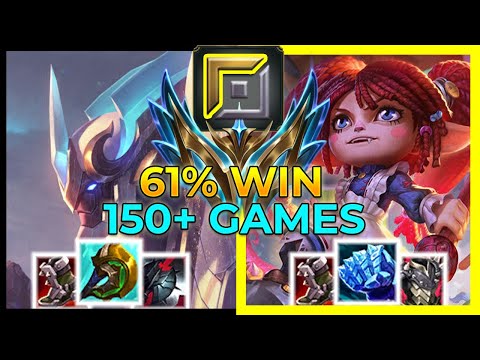【 61 % Win Poppy 】vs Wukong - TOP - CHALLENGER - League of Legends Elite Gameplay