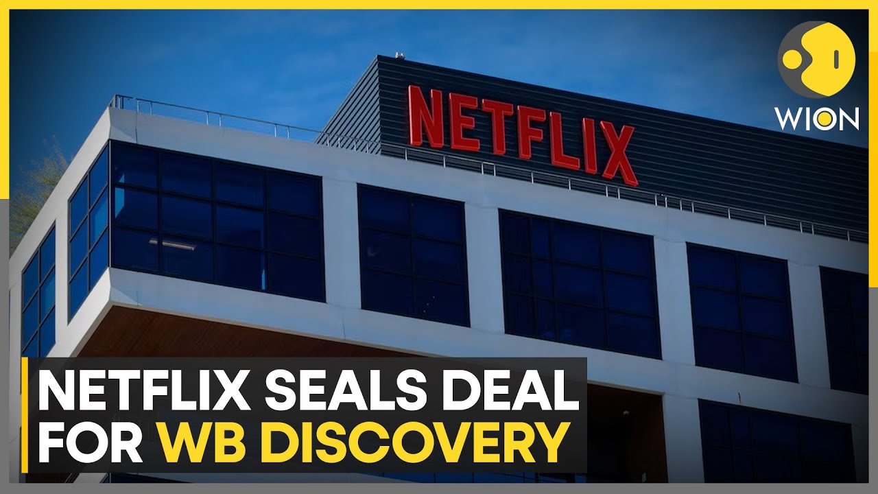Netflix to Buy Warner Bros Discovery's Studio, Streaming Unit | WION