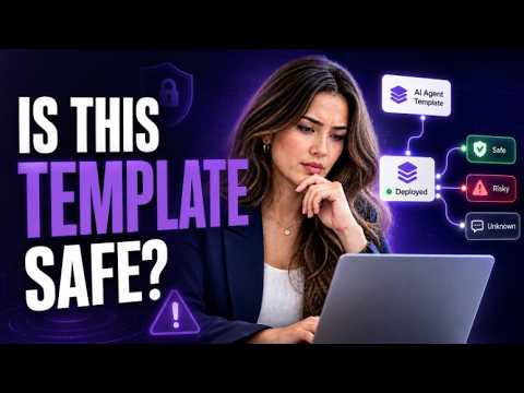Not Every AI Agent Template Is Safe For You