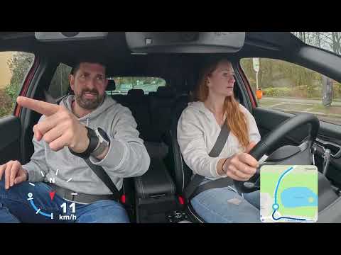 Der erste Kreisverkehr ist immer spannend und bleibt im Gedächtnis