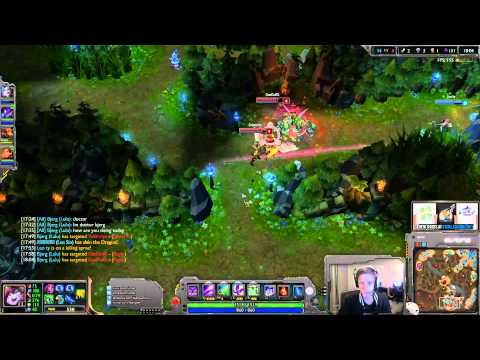 Bjergsen Lulu vs Zed [Mid] [Challenger Ranked solo queue]