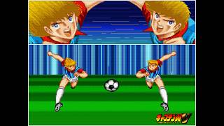 Eiffel Attack by Pierre & Napoleon (I, II, V) エッフェルこ うげき ピエール ナポレオン 🧲 | Captain Tsubasa キャプテン翼 [4K]