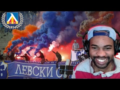 American Reacts To LEVSKI SOFIA ULTRAS | BEST MOMENTS