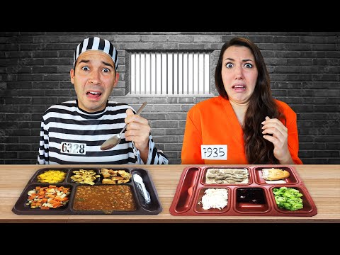 MANGIAMO SOLO CIBO DELLA PRIGIONE IN CELLA PER 24 ORE CONTRO IL DOTTOR TIMOTI!