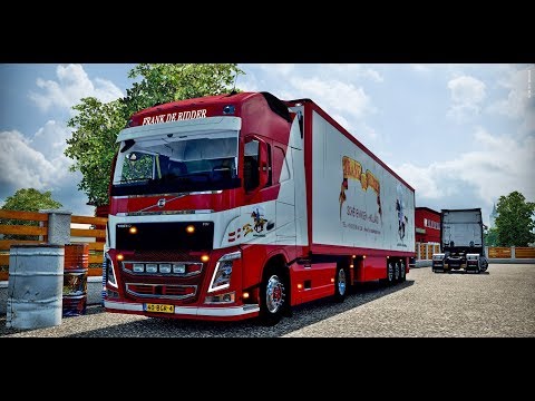 NEW ETS 2 MP Europe Покатушки, Движуха с Лёхай  !203! VOLVO FH4 FRANK DE RIDDER