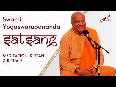 Samstagabend-Satsang mit Swami Yogaswarupananda - Yoga Vidya Live, 07.06.2025, 20:00 Uhr