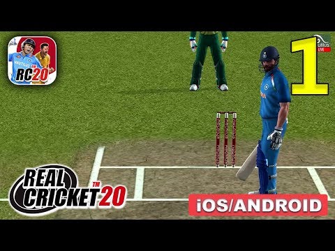 Real Cricket 20 Gameplay Walkthrough (Android, iOS) - Part 1