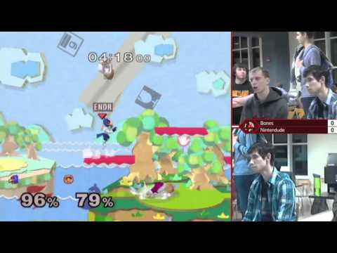 Unity 3 Melee Singles Loser Quarterfinals - Bones vs SPY | Nintendude