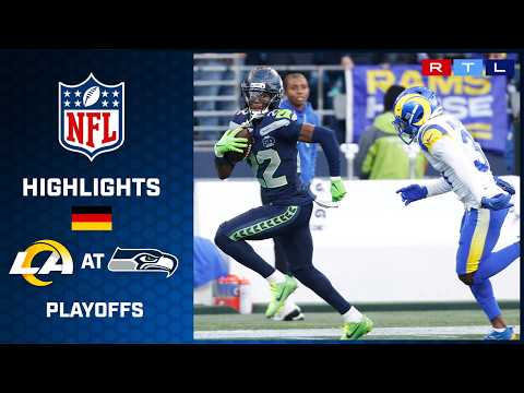 Los Angeles Rams at Seattle Seahawks | 🇩🇪 NFL-Playoffs-Highlights | RTL Sport