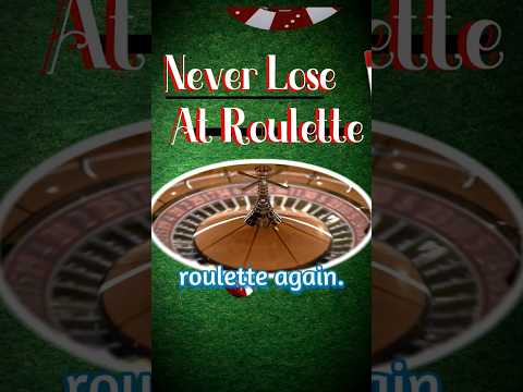 🎲🤔How can you win at roulette!?