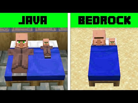 68 JAVA vs BEDROCK Rozdílů, které neznáš...