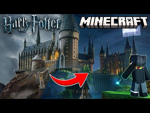 Building HOGWARTS in Minecraft