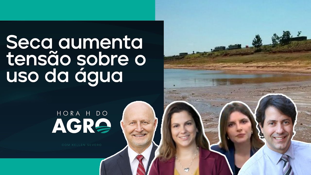 Vai faltar água? Saiba onde há risco de restrição! | HORA H DO AGRO
