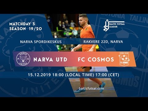 [ENG] Narva United - FC Cosmos. Matchday 3. Live stream