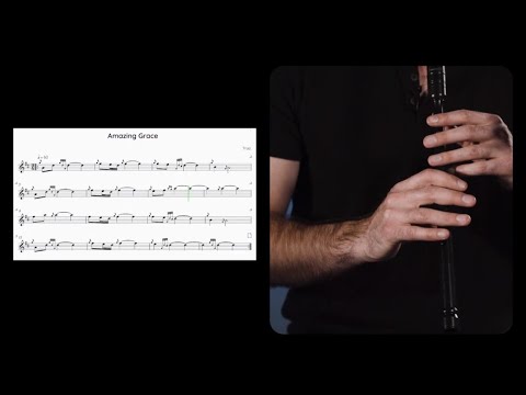 Amazing Grace Practice Chanter Tutorial