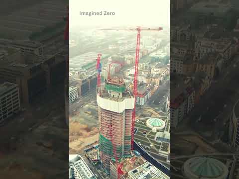 Building Europe’s Tallest Apartment Tower 🌇#timelapse