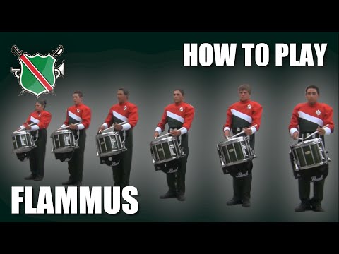 How to play Flammus by SCV - Flam Exercise for Snare Drummers
