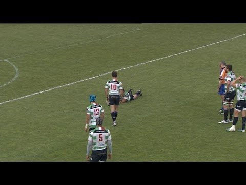Alberto di Bernardo Penalty - Newport Gwent Dragons v Benetton Treviso 10th May 2014