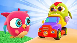 🔴 Çizgi film - Hop Hop Baykuş ile eğitici videolar ve bebek şarkıları 